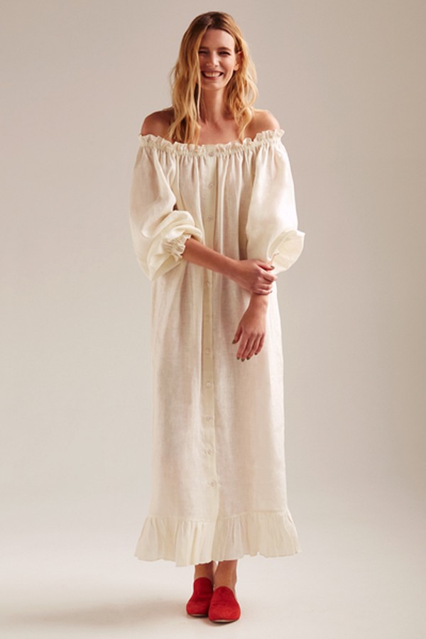 Baked Milk Loungewear Dress from Sleeper