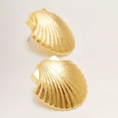 Shell Earrings from Mango
