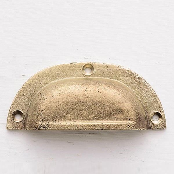 Aged Brass Classic Handle from Devol Kitchens
