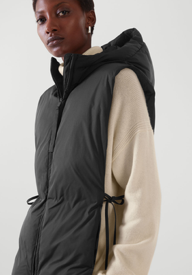 Padded Hooded Vest from COS