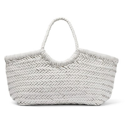 Nantucket Small Woven Leather Tote from Dragon Diffusion