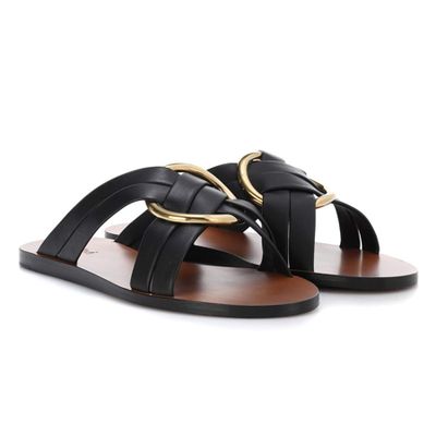 Rony Leather Sandals from Chloé