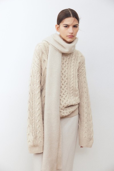 Wool-Blend Cable-Knit Jumper from H&M