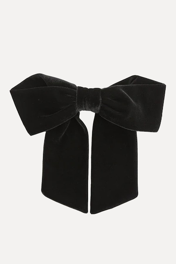 Velvet Bow Hair Clip from Next