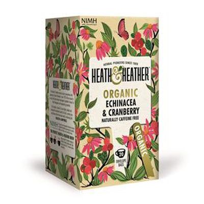 Organic Echinacea Tea Bags from Heath & Heather 
