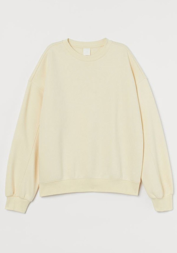 Cotton-Blend Sweatshirt from H&M