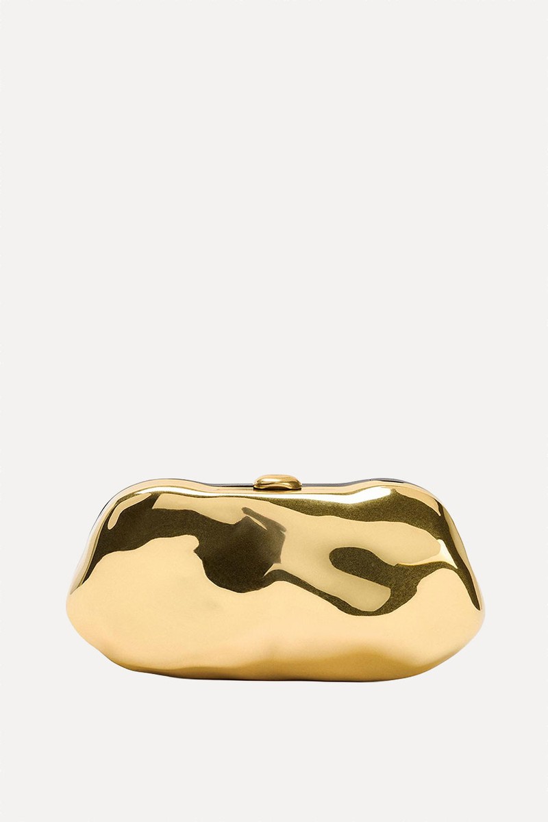 Metallic Box Bag