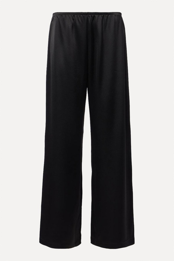 Barb High-Rise Wide-Leg Pants from Leset