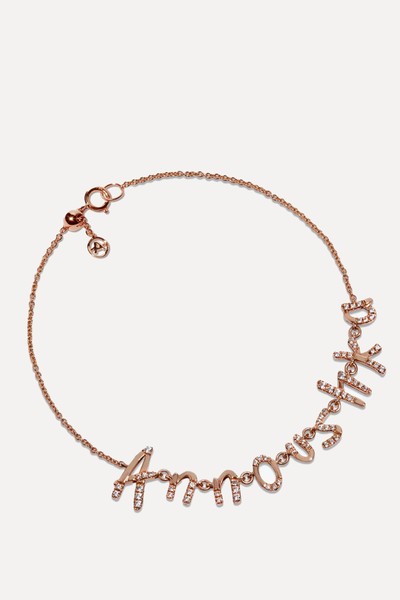 Chain Letters Personalised Bracelet from Annoushka