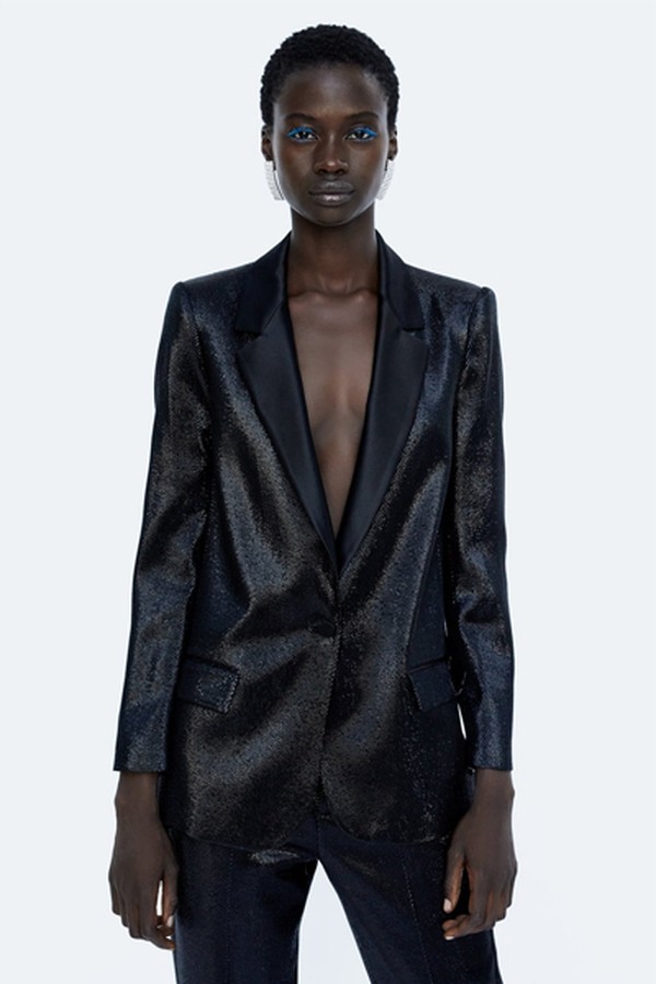 Shiny Blazer from Zara