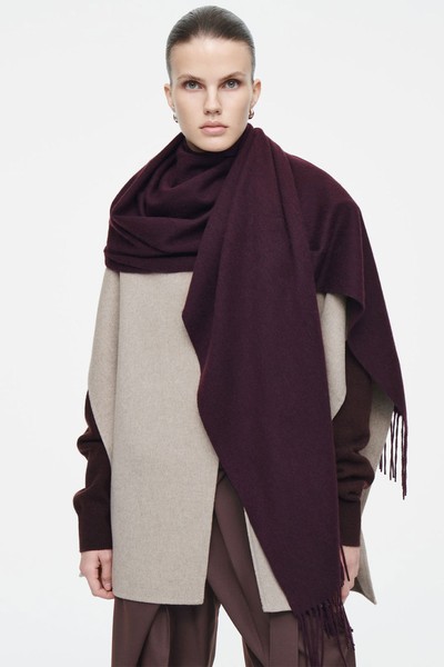 Fringed Wool Scarf from COS