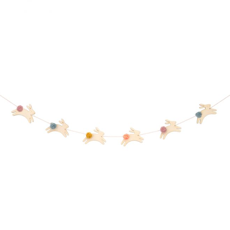 Wooden Bunny Garland from Meri Meri