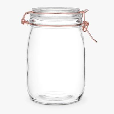 Copper Wire Clip Top Jar from John Lewis