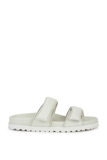 X Pernille Teisbaek Perni 11 White Leather Sandals from Gia Borghini