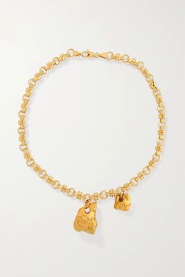Fragments Of The Road Gold-Plated Necklace from Alighieri