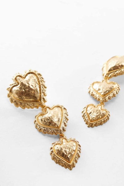 Heart Earrings from Mango