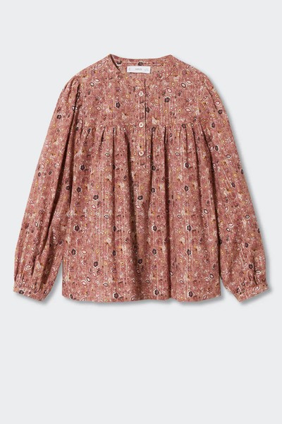 Floral Print Blouse from Mango