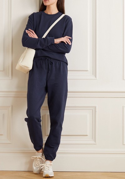 Organic Cotton-Jersey Sweatshirt And Track Pants Set from Ninety Percent