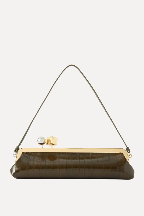 Salon Eel Clutch from Jacquemus