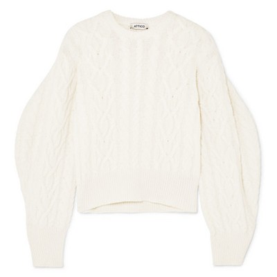 Cable-Knit Wool Sweater from Attico