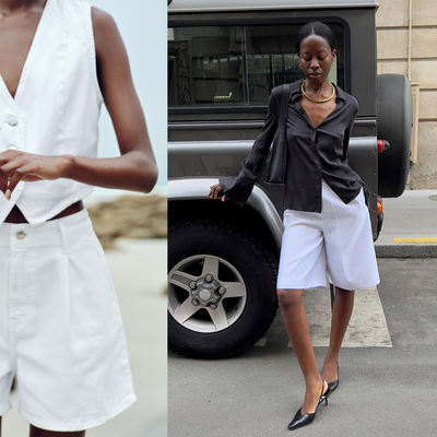 A Look We Love: White Shorts 