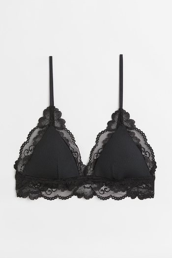 Lace Trimmed Bralette from H&M