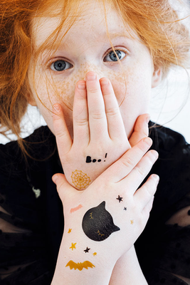 Temporary Halloween Tattoos from Party Pieces
