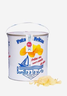 Bonilla la Vista Patatas Fritas - Tin Of Crisps  from Foda Box