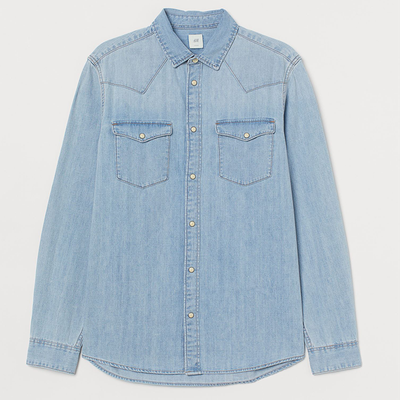 Cotton Denim Shirt from H&M