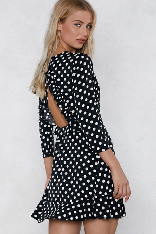 See You In A Mini Polka Dot Dress