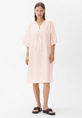Relaxed Cotton Tunic Dress
