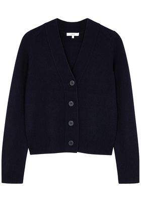 Navy Cashmere Cardigan from Vince