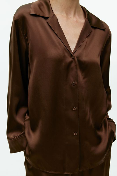 Relaxed Silk Shirt