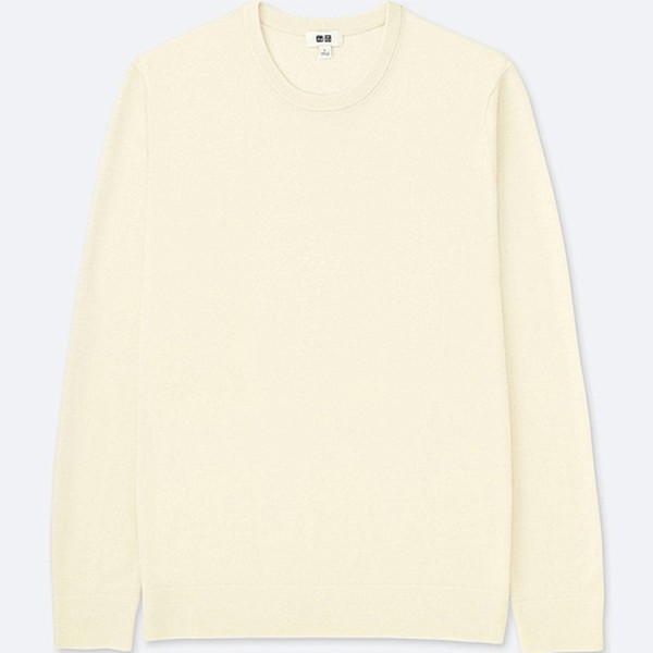 Extra Fine Merino Crew Neck Long Sleeve Sweater