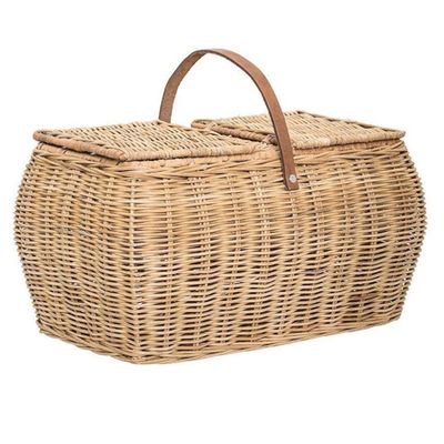 Rattan Picnic Basket from Bloomingville