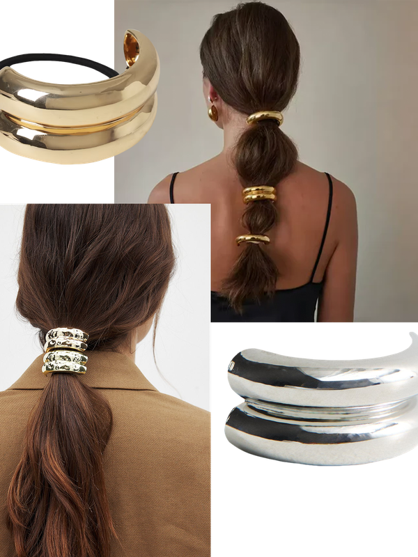 The Micro Trend: Metal Hair Accessories 