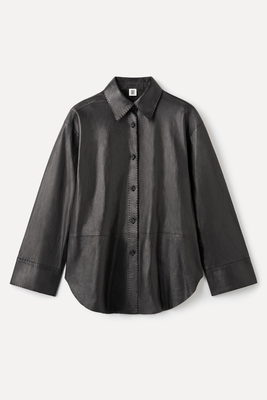 Barissa Leather Shirt from By Malene Birger