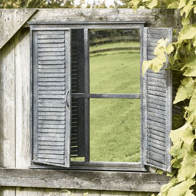 Outdoor Shutter Mirror from Cox & Cox
