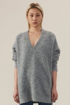 Soft Wool V-Neck Sweater from Ganni