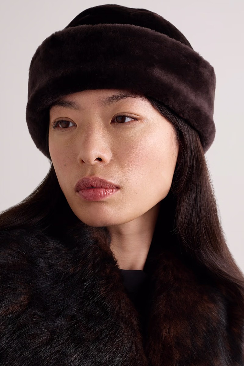 Blokes Shearling Beanie from Nour Hammour