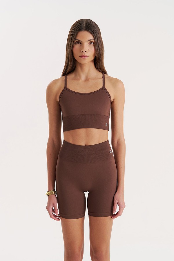 Racer Back Seamless Sports Bra from 4th & Reckless