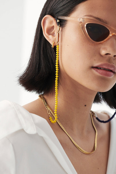 Pearl, Multi Rondelle & Figaro Eyewear Chain from Missoma