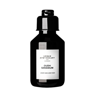 Oudh Geranium Luxury Hand & Body Wash from Urban Apothecary