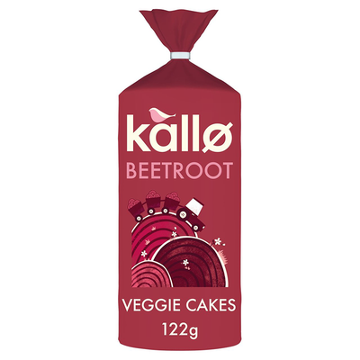 Beetroot Veggie Cakes from Kallo