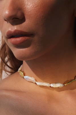Birch Pearls Necklace from Pacharee