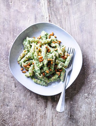 Watercress Butterbean Pasta