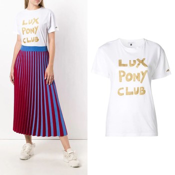 Lux Pony Club T-shirt from Bella Freud