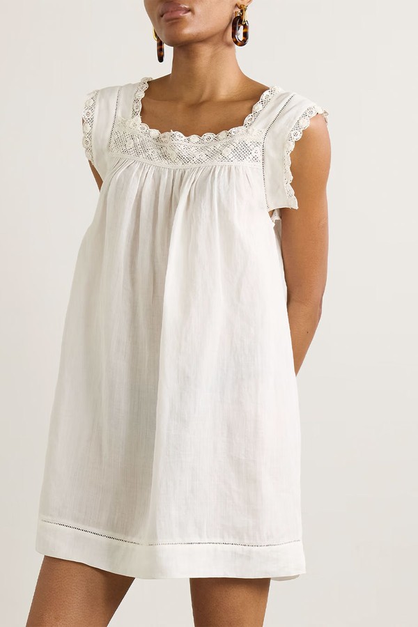 Organic Cotton Almadia Mini Dress from DÔEN