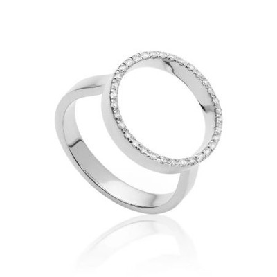 Naida Circle Open Ring