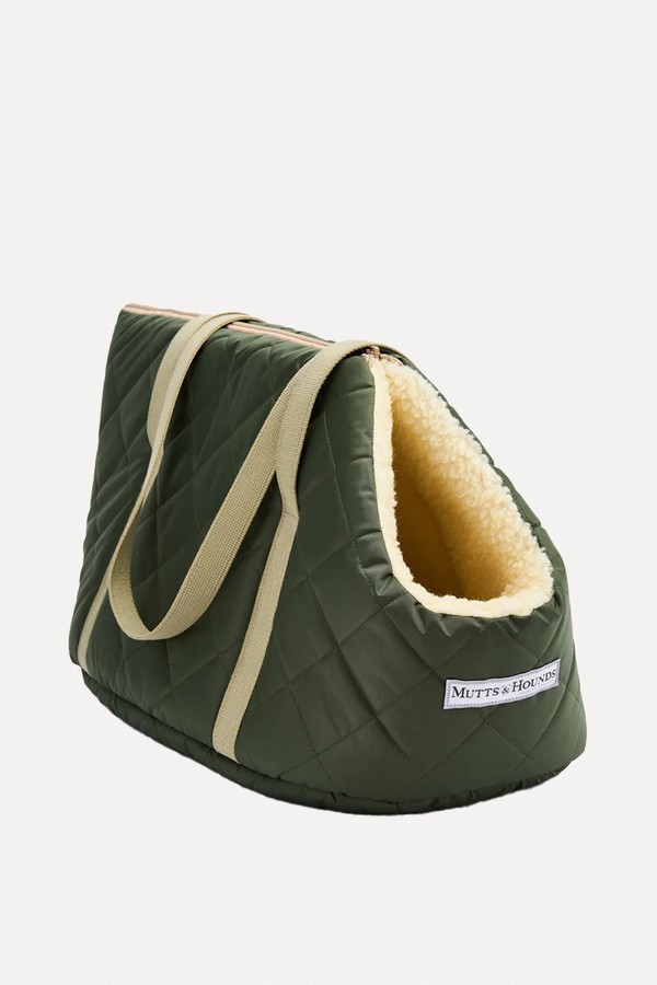 Quilted Dog Carrier from Mutts & Hounds